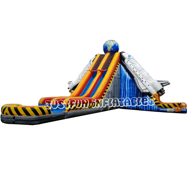 38'H giant inflatable water slide space shuttle